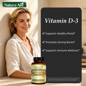 Vitamin D3  5000IU  90 Caps